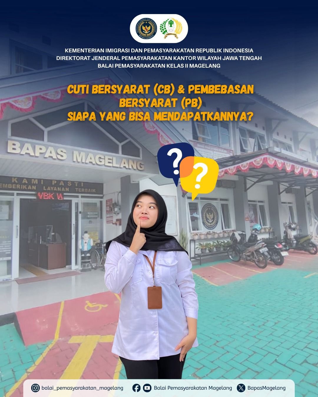 ⚖️ CUTI BERSYARAT (CB) & PEMBEBASAN BERSYARAT (PB)